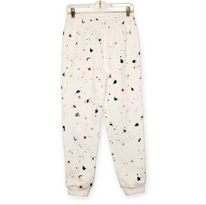 Champion Kid's White Paint Splatter Joggers